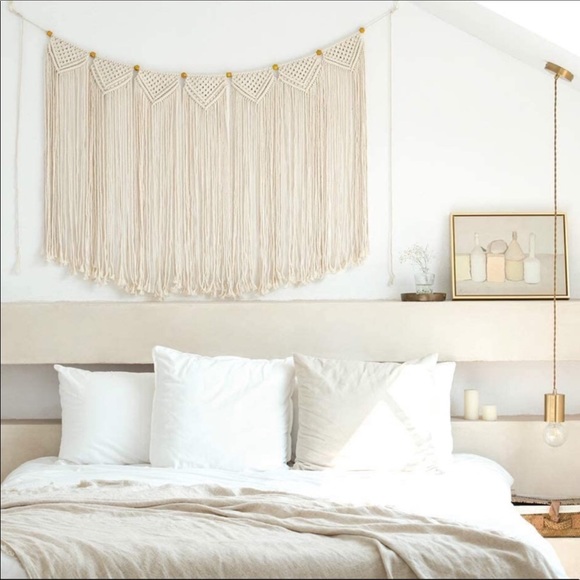 Large Macrame Wall Hanging Boho NEW - Picture 3 of 3